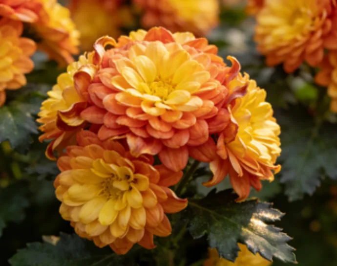 Chrysanthemum: Warm Wishes and Optimism.