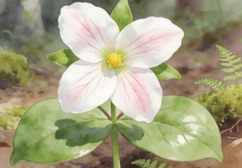 Trillium flower